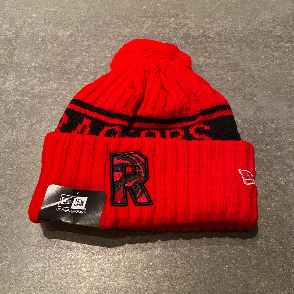 PRICE IS FIRM Brand new Toronto Raptors beanie 75th Anniversary